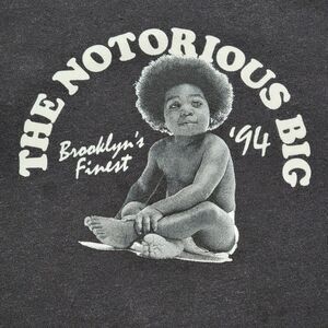 The Notorious BIG SS Black Unisex Kids Tee "Brooklyn's Finest '94" - Size 2T